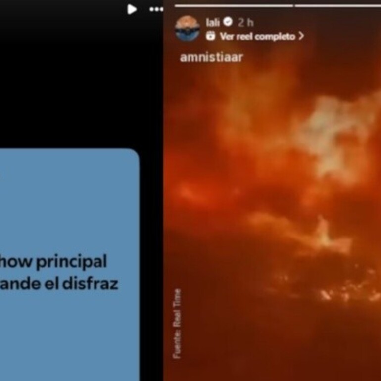 Imagen de El ir&oacute;nico mensaje de Lali Esp&oacute;sito tras la presentaci&oacute;n de Javier Milei en Mar del Plata