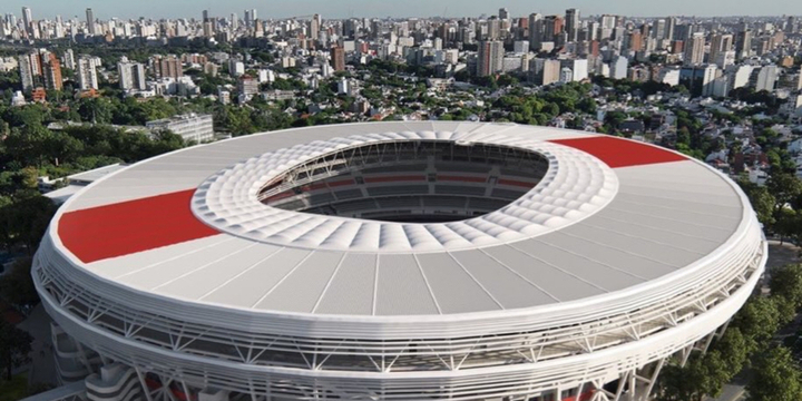 Imagen de Ampliaci&oacute;n de capacidad, tribunas nuevas y techado del 'Monumental' de River Plate
