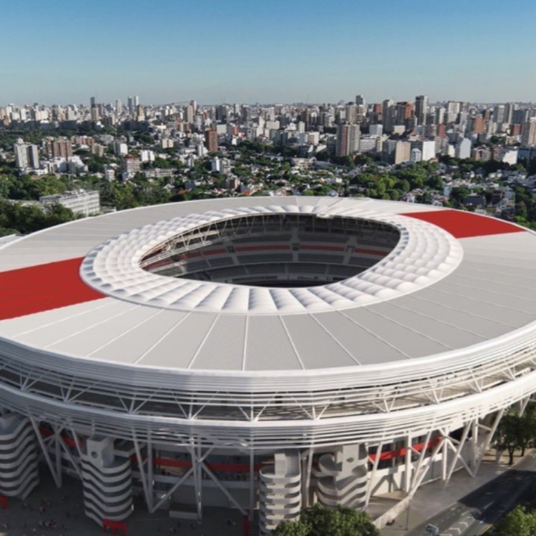 Imagen de Ampliaci&oacute;n de capacidad, tribunas nuevas y techado del 'Monumental' de River Plate