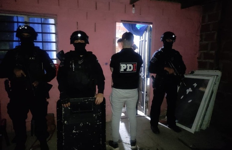Imagen de PDI hizo 126 allanamientos en menos de una semana en Rosario y la regi&oacute;n