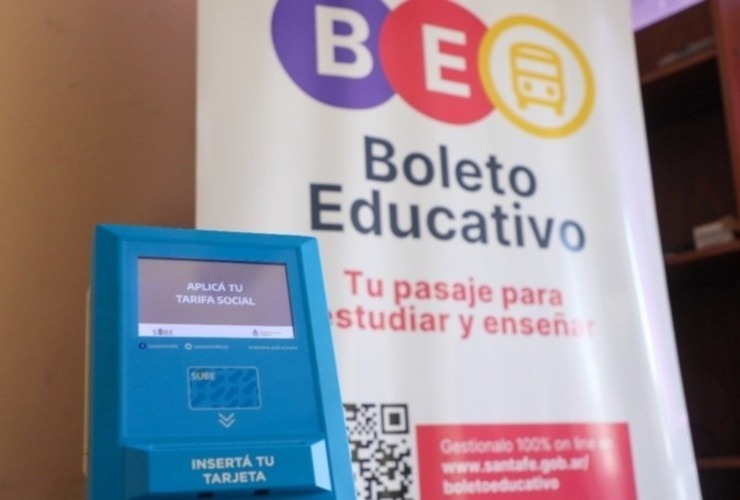 Imagen de Con 142 mil suscripciones, empieza a funcionar el Boleto Educativo para estudiantes, docentes y asistentes escolares
