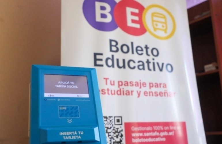Imagen de Con 142 mil suscripciones, empieza a funcionar el Boleto Educativo para estudiantes, docentes y asistentes escolares