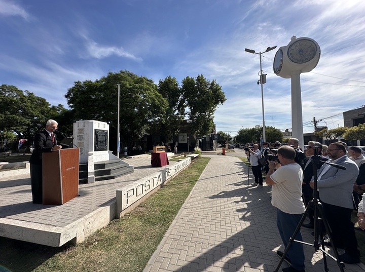Imagen de Acto por el 213&ordm; aniversario del paso de San Mart&iacute;n por la posta Arroyo Seco