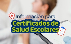 Imagen de Alvear: durante febrero se realizar&aacute;n los Certificados de Salud Escolar