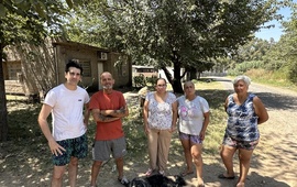 Imagen de Reclamo de vecinos de barrio Playa Hermosa por falta de luz