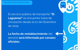 Imagen de La Comuna de General Lagos inform&oacute; sobre el transporte p&uacute;blico 'El Laguense'