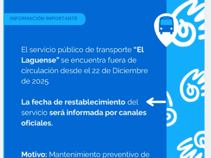 Imagen de La Comuna de General Lagos inform&oacute; sobre el transporte p&uacute;blico 'El Laguense'