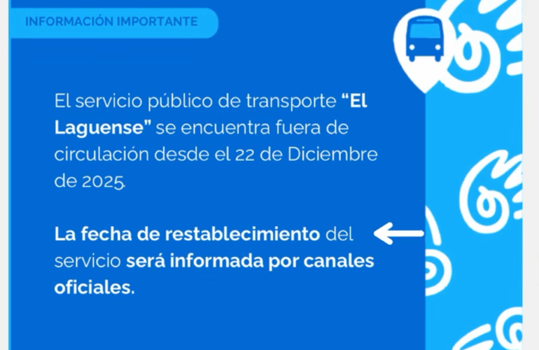 Imagen de La Comuna de General Lagos inform&oacute; sobre el transporte p&uacute;blico 'El Laguense'