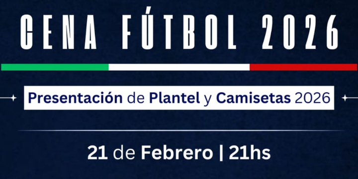 Imagen de F&uacute;tbol: A.S.A.C. realizar&aacute; Cena presentaci&oacute;n de Plantel y Camisetas 2026