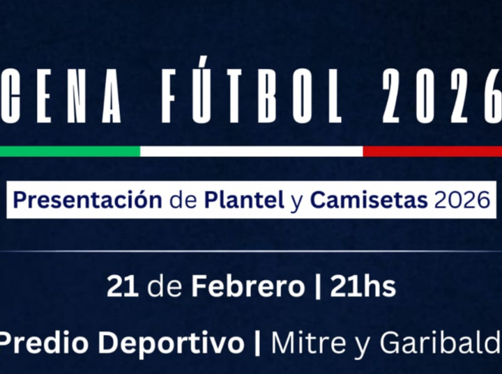 Imagen de F&uacute;tbol: A.S.A.C. realizar&aacute; Cena presentaci&oacute;n de Plantel y Camisetas 2026