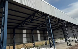 Imagen de Infraestructura nueva en la Planta de Reciclaje de General Lagos