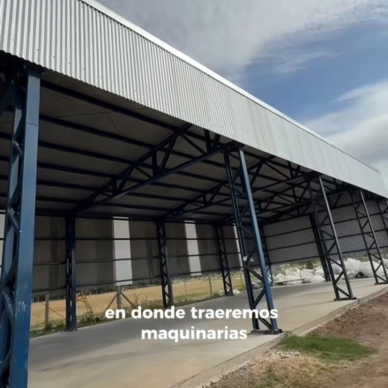 Imagen de Infraestructura nueva en la Planta de Reciclaje de General Lagos