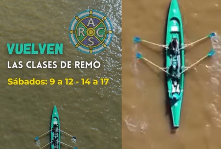 Imagen de Verano 2026: Clases de Remo en el Rowing Club