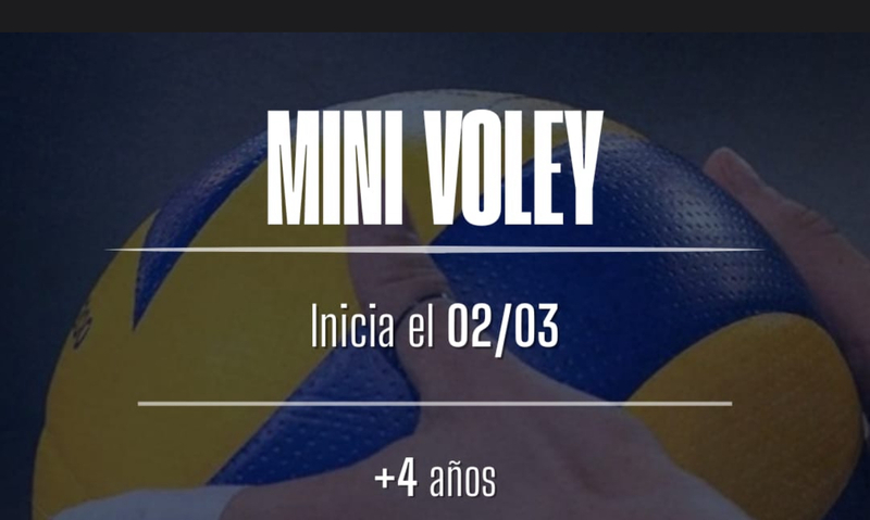 Imagen de En Marzo, inicia el Mini V&oacute;ley en Athletic