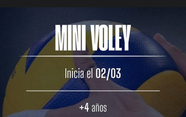 Imagen de En Marzo, inicia el Mini V&oacute;ley en Athletic
