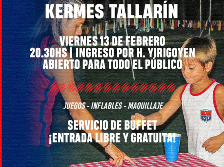 Imagen de El 13/2, llega la 'Kerm&eacute;s Tallar&iacute;n' organizada por la Colonia de Talleres