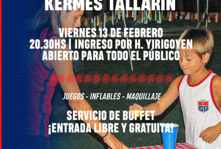 Imagen de El 13/2, llega la 'Kerm&eacute;s Tallar&iacute;n' organizada por la Colonia de Talleres