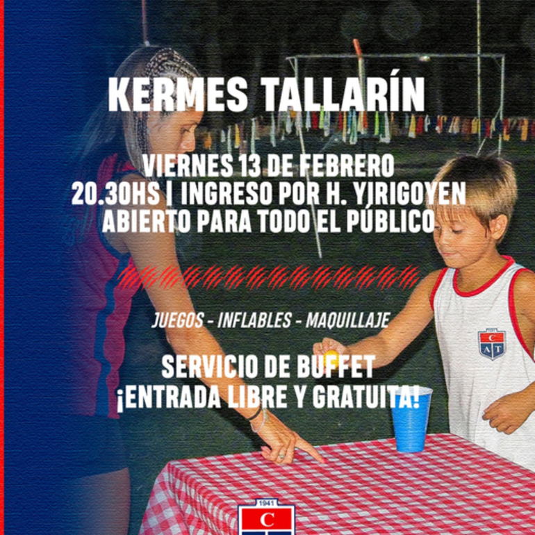 Imagen de El 13/2, llega la 'Kerm&eacute;s Tallar&iacute;n' organizada por la Colonia de Talleres