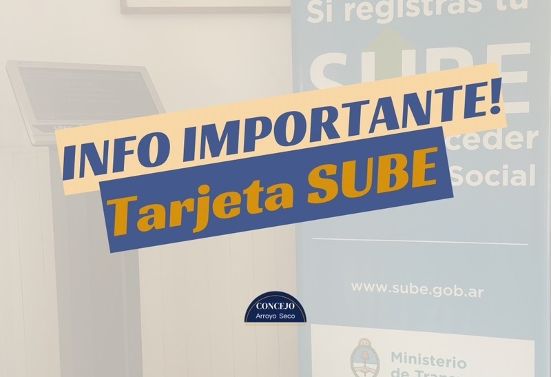 Imagen de Tarjeta SUBE: Arroyo Seco cuenta con dos terminales autom&aacute;ticas y una unidad de gesti&oacute;n para realizar tr&aacute;mites