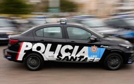 Personal policial trabaj&oacute; en la escena.