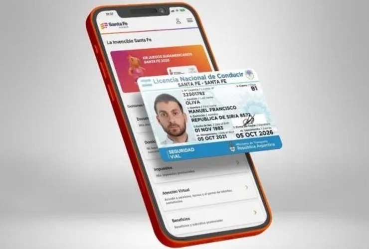 Imagen de Las licencias de conducir de Santa Fe estar&aacute;n disponibles en la app Mi Argentina