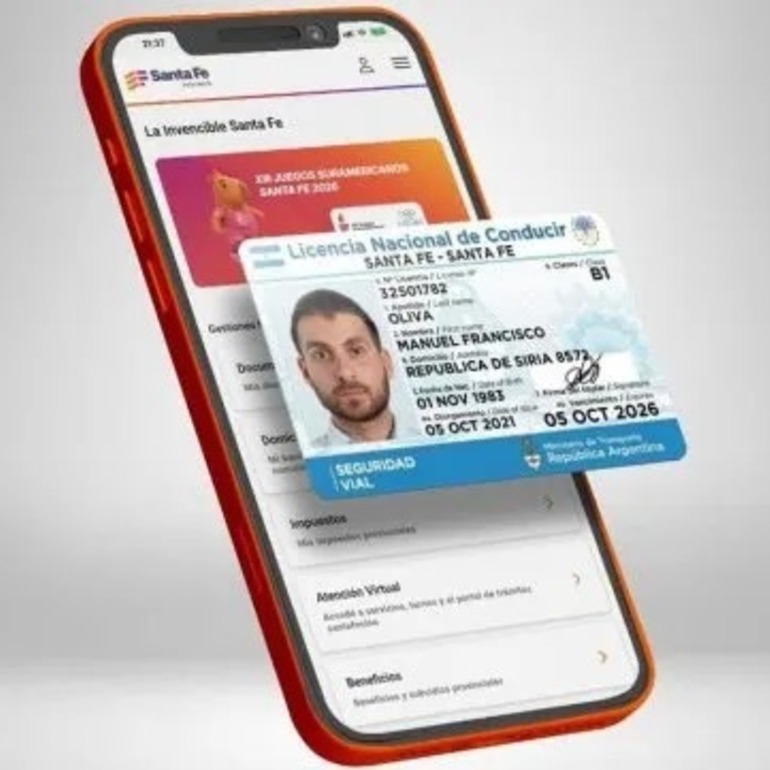 Imagen de Las licencias de conducir de Santa Fe estar&aacute;n disponibles en la app Mi Argentina