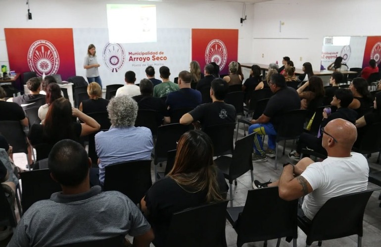 La jornada fue en el SUM del Centro Cultural