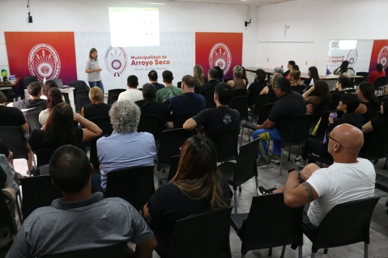 La jornada fue en el SUM del Centro Cultural