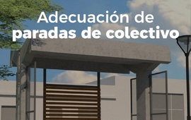 Imagen de Pueblo Esther inici&oacute; la renovaci&oacute;n integral de las paradas de colectivos