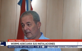 Imagen de Tonelli confirm&oacute; que la empresa Worms adecuar&aacute; sus instalaciones