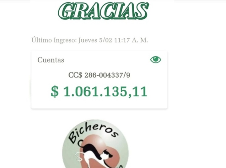 La imagen difundida en las redes sociales de la ONG