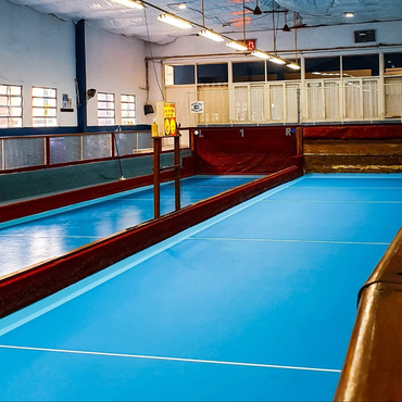 Imagen de Athletic realiz&oacute; tareas de reacondicionamiento en sus canchas de bochas