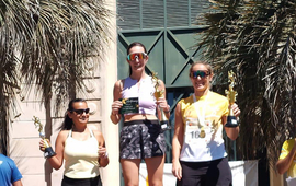 Imagen de Ana Pagliaricci corri&oacute; la Marat&oacute;n 'Dorada' de Rosario y obtuvo grandes resultados