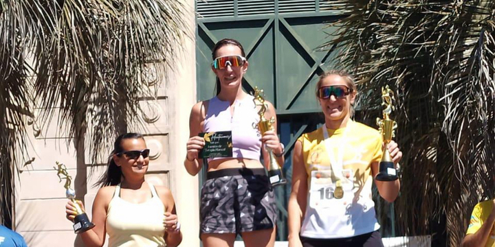 Imagen de Ana Pagliaricci corri&oacute; la Marat&oacute;n 'Dorada' de Rosario y obtuvo grandes resultados