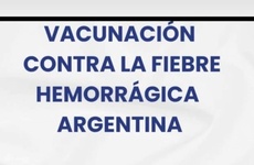 Imagen de Vacunaci&oacute;n contra la Fiebre Hemorr&aacute;gica Argentina en el SAMCo N&deg; 50
