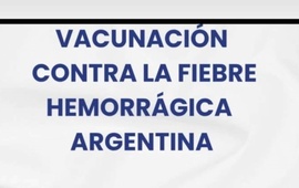 Imagen de Vacunaci&oacute;n contra la Fiebre Hemorr&aacute;gica Argentina en el SAMCo N&deg; 50