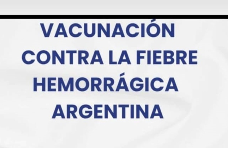 Imagen de Vacunaci&oacute;n contra la Fiebre Hemorr&aacute;gica Argentina en el SAMCo N&deg; 50