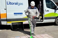 Se trata de un trabajo anual realizado por el personal de Litoralgas