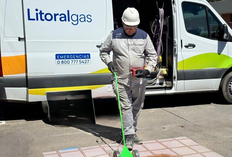 Se trata de un trabajo anual realizado por el personal de Litoralgas Se trata de un trabajo anual realizado por el personal de Litoralgas