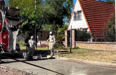 Imagen de Avances de obra de pavimentaci&oacute;n en calle Las Rosas de General Lagos
