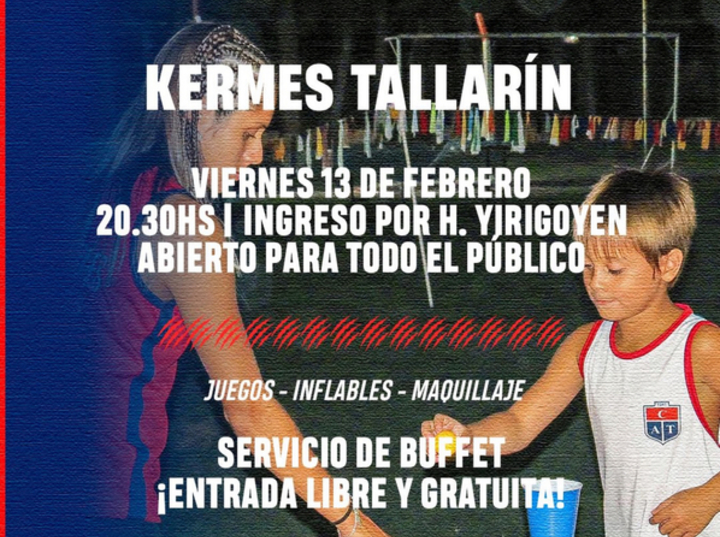 Imagen de Talleres realizar&aacute; una 'Kerm&eacute;s Tallar&iacute;n' el 13 de Febrero