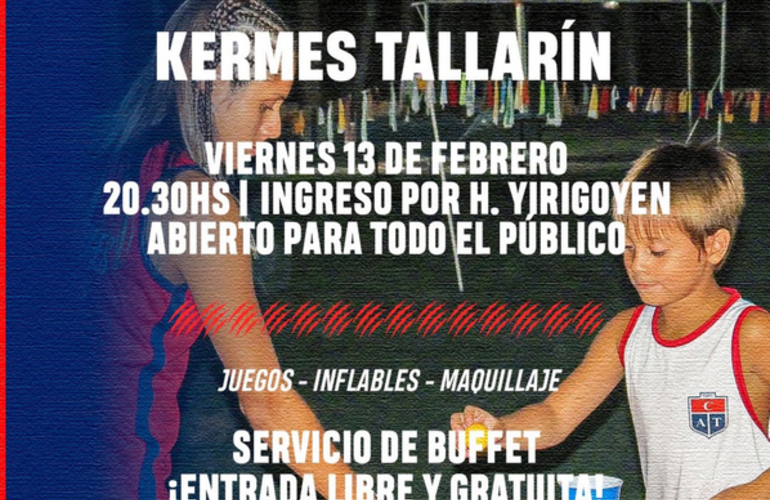 Imagen de Talleres realizar&aacute; una 'Kerm&eacute;s Tallar&iacute;n' el 13 de Febrero