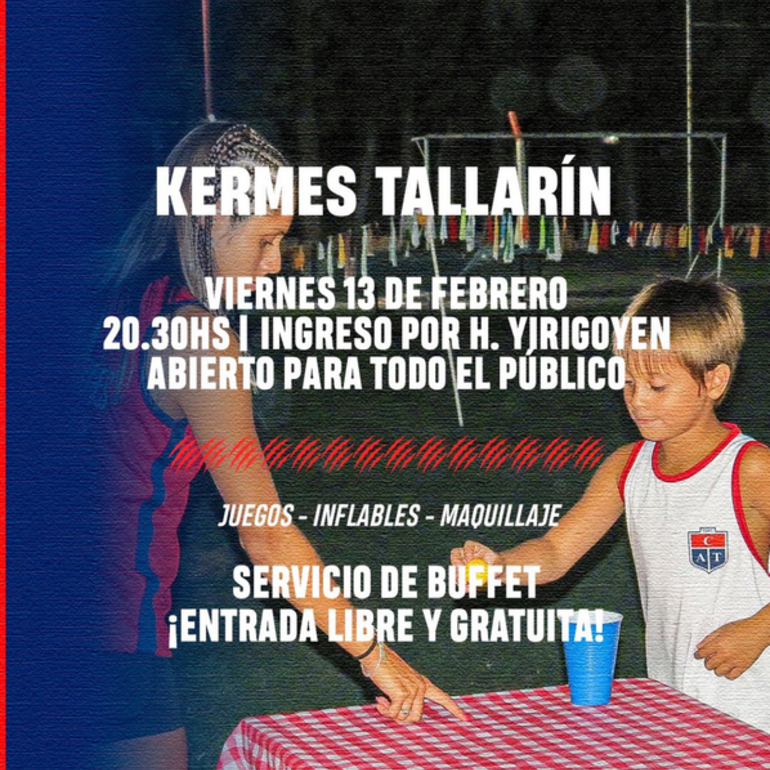 Imagen de Talleres realizar&aacute; una 'Kerm&eacute;s Tallar&iacute;n' el 13 de Febrero