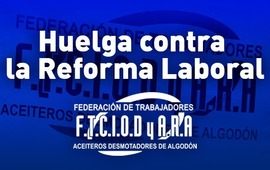 Imagen de Aceiteros lanzan huelga nacional contra la reforma laboral del gobierno