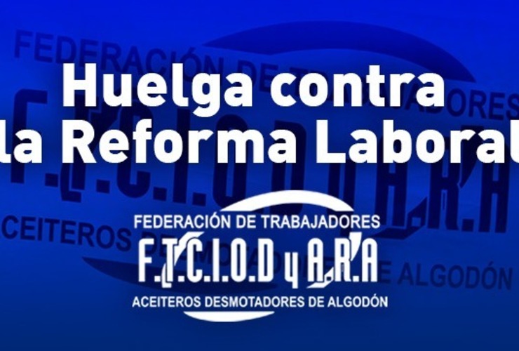 Imagen de Aceiteros lanzan huelga nacional contra la reforma laboral del gobierno