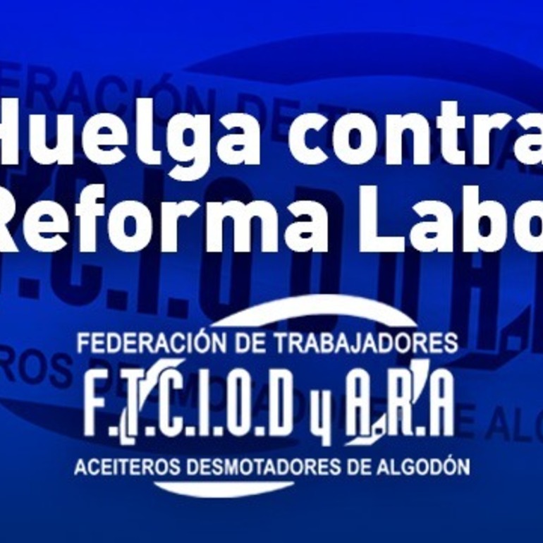 Imagen de Aceiteros lanzan huelga nacional contra la reforma laboral del gobierno