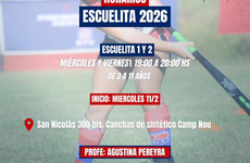 Imagen de Inicia la Escuelita 2026 de Hockey de Talleres