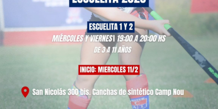 Imagen de Inicia la Escuelita 2026 de Hockey de Talleres