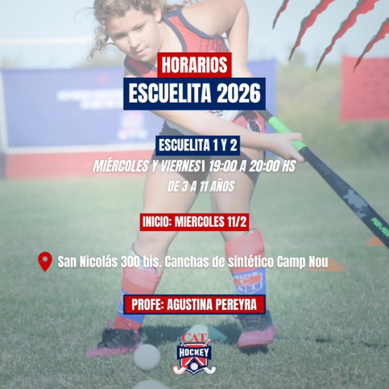 Imagen de Inicia la Escuelita 2026 de Hockey de Talleres