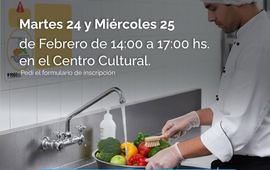 Imagen de En Febrero, nuevo Curso de Carnet de Manipulador de Alimentos en el Centro Cultural